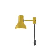 Anglepoise Type 75 Mini nástenné, zástrčka, žltá