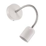 Nástenné svietidlo Maxi flexibilné rameno, biela