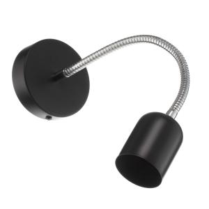 Nástenné svietidlo Maxi flexibilné rameno, čierna