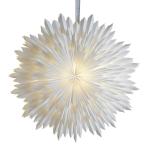 Deko hviezda Ice papier bez objímky Ø 70 cm biela