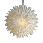 Deko hviezda Snow papier bez objímky Ø 50 cm biela