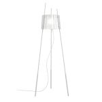 Kundalini Tyla stojaca lampa, stmievateľná, biela