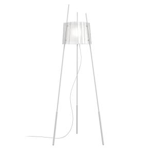 Kundalini Tyla stojaca lampa, stmievateľná, biela