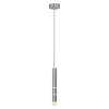 PURE Vega závesné LED svietidlo 1 cylinder, hliník