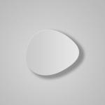 Bover Tria 01 nástenné LED biela 21,5 cm stmieva