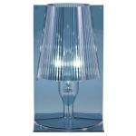 Kartell Take dizajnérska stolná lampa, svetlomodrá