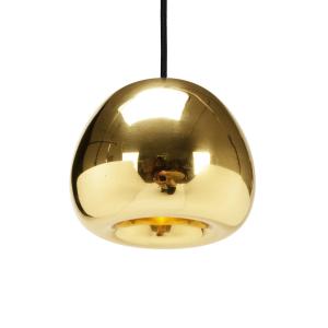 Tom Dixon Void Mini závesné LED Ø 15 cm mosadz
