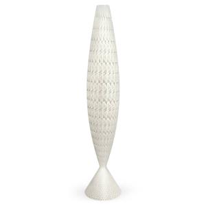 Stojaca lampa Fraktal z biomateriálu, silk, 115 cm