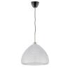 Závesná lampa Diamant Bowl bioplast, priehľadná