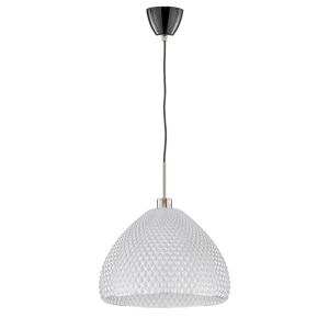 Závesná lampa Diamant Bowl bioplast, priehľadná