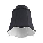 Lucande Binta stropné svietidlo, vintage, čierna