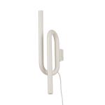 Foscarini Tobia nástenné LED svietidlo kábel biela