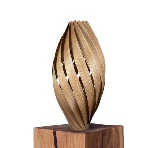 Gofurnit Ardere stolná lampa, dub, výška 60 cm