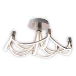 Stropné LED svetlo Festos nikel matná stmievateľná