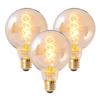 LED Filament Globe E27 G95 4W 180lm 1800K 3 ks