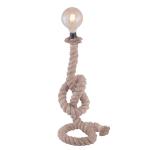Stolová lampa Rope z hrubého lana