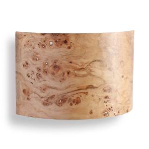 LeuchtNatur Cortex nástenné svetlo Topoľ