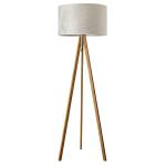 LeuchtNatur Ligno stojaca lampa, dub/listy