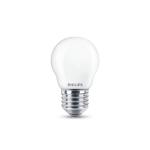 Philips LED žiarovka E27 P45 4,3W 2700K opál 2 ks