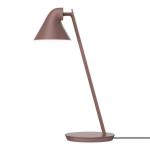 Louis Poulsen NJP Mini stolová LED, ružovo hnedá