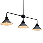 Závesné svietidlo Craft III, čierna, 3-pl.