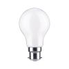 Paulmann LED žiarovka B22d A60 9 W 2 700 K opálová