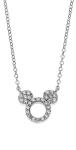 Disney Trblietavý strieborný náhrdelník Mickey Mouse N901464RZWL-18