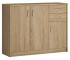 ArtExt Komoda SCONTO K1 3D 2S Farba: dub sonoma
