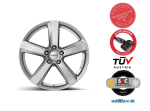 DEZENT TU silver 6.00x16 5x100.00 ET35