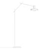 GRUPA Arigato stojaca lampa, 3-dielne rameno biela