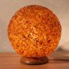 Stolová LED lampa Jantár v tvare gule