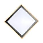 Stropné LED svetlo Solstar hranaté, 28,5 x 28,5 cm