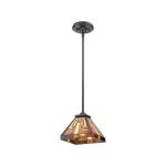 Závesné svietidlo Stephen, dizajn Tiffany