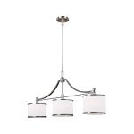 Závesné svietidlo Prospect Park, 3-plameňové