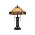 Stolová lampa Indus v štýle Tiffany