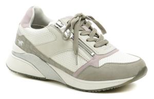 Mustang 1358-308-211 bielo šedé dámske poltopánky EUR 39