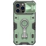 Nillkin CamShield Armor PRO Zadní Kryt pro Apple iPhone 14 Pro Max Dark Green