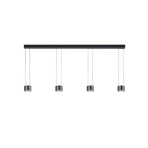 BANKAMP Impulse Flex LED svietidlo 4-pl. čierna