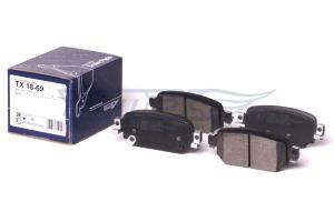 TOMEX Sada brzdových platničiek kotúčovej brzdy TX 18-69