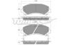 TOMEX Sada brzdových platničiek kotúčovej brzdy TX 19-00