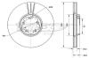 TOMEX Brzdový kotúč TX 70-96