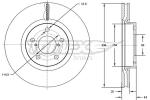TOMEX Brzdový kotúč TX 72-96