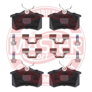 MASTER-SPORT Sada brzdových platničiek kotúčovej brzdy 13046028452N-SET-MS