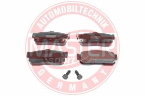 MASTER-SPORT Sada brzdových platničiek kotúčovej brzdy 13046056262N-SET-MS