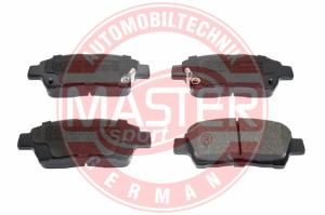 MASTER-SPORT Sada brzdových platničiek kotúčovej brzdy 13046058112N-SET-MS
