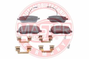 MASTER-SPORT Sada brzdových platničiek kotúčovej brzdy 13046028632N-SET-MS