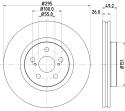 HELLA Brzdový kotúč 8DD 355 111-651