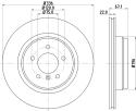 HELLA Brzdový kotúč 8DD 355 111-961