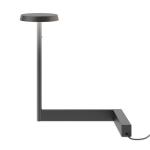 Vibia Flat stolná LED lampa výška 30 cm čierna