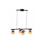 By Rydéns Labelle závesná lampa, jantárová